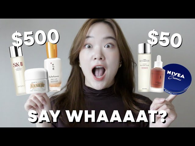 $500 vs $50 Skincare | Which one is worth it?