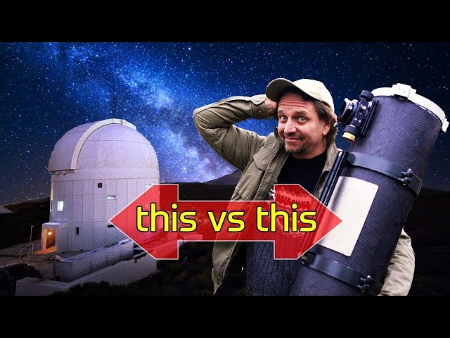 My DIY telescope vs $1million Observatory: A Canary Island Special