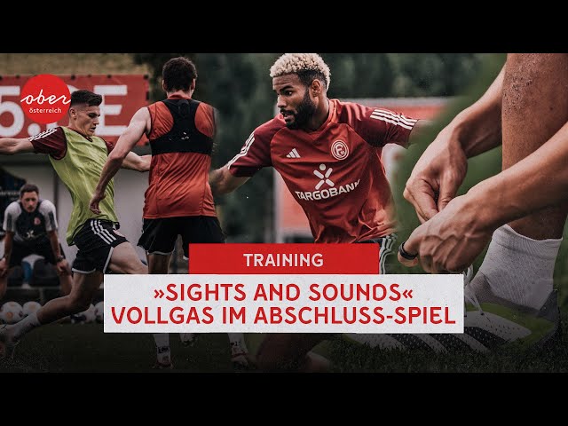 TRAINING | Sights and Sounds - Es wird laut! Vollgas im Abschluss-Spiel | Fortuna Düsseldorf