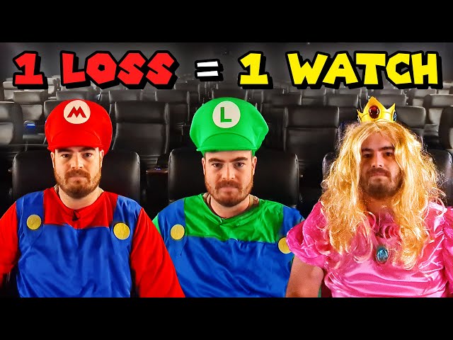 Every time I lose I watch the Super Mario Bros Movie