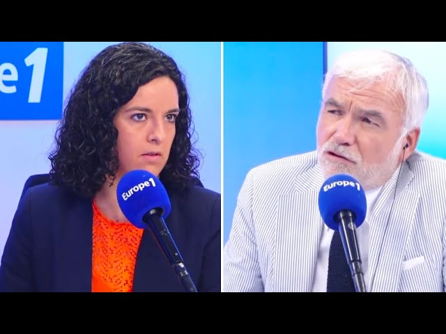 Vif échange entre Manon Aubry et Pascal Praud au sujet du don de Bernard Arnault aux Restos du Cœur