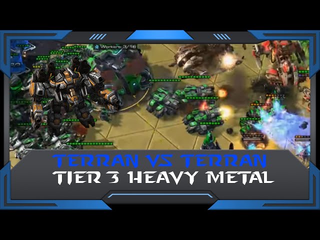 StarCraft 2 (RuFF Highlight): Tier 3 Heavy Metal