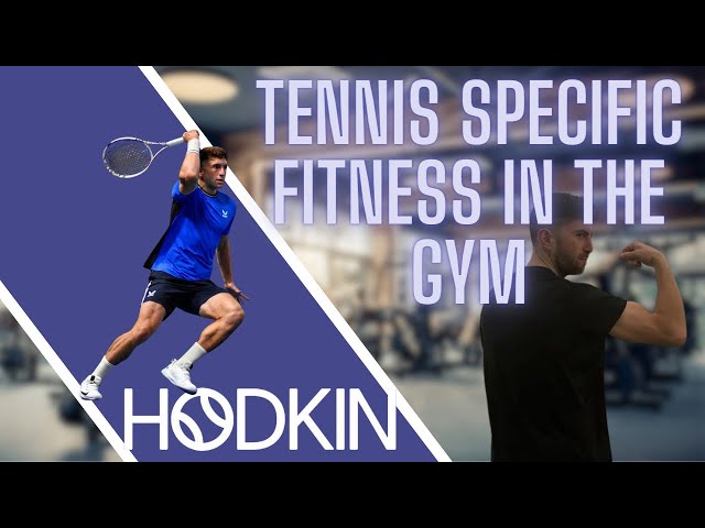 Tennis specific fitness in the gym (with an ATP PRO)