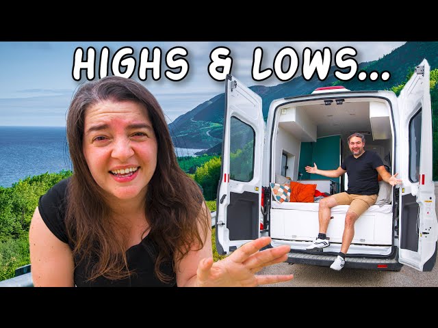 First Days Of FULL TIME VAN LIFE Canada!