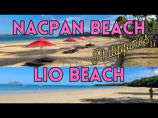 Nacpan and Lio Beach, Palawan, Philippines 2024  PH