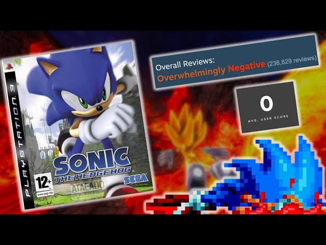 Sonic the Hedgehog (2006) - The WORST Game EVER Made! (Review/Retrospective)