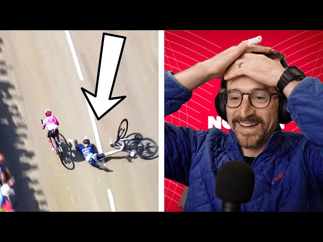 Cyclists React to WILDEST Crashes