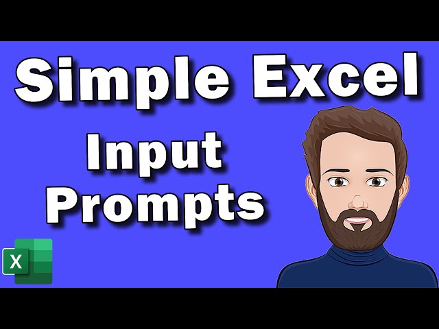 Simple User Input Prompts in Excel