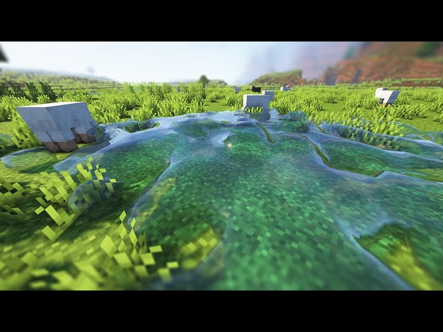 Simulated Water Physics Mod In Minecraft!