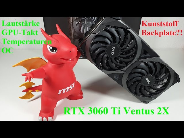 MSI RTX 3060 Ti Ventus 2X - Reichen zwei 100mm Lüfter aus?
