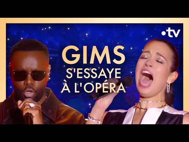 Gims & Nadine Sierra "La donna è mobile" & "Sempre libera" (Verdi) - Le Gala des Pièces Jaunes