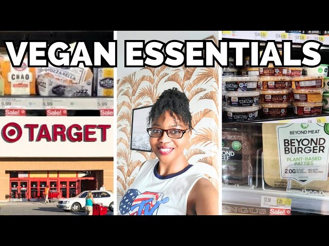 Beginner Vegan Grocery List At TARGET | SHOP WITH ME