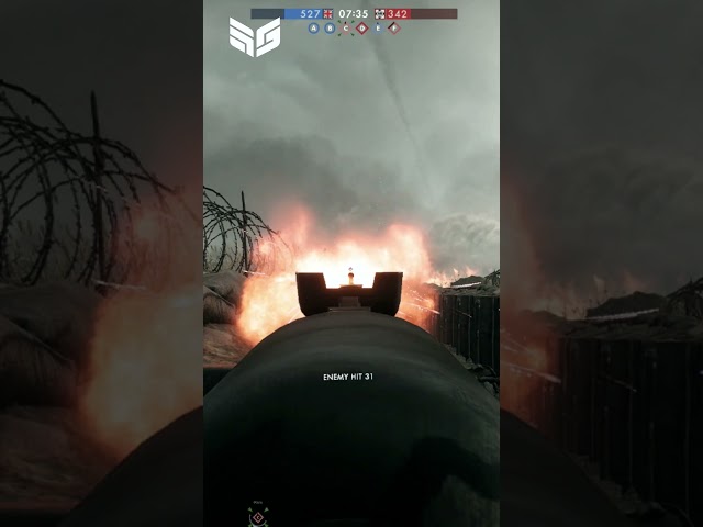 Helping a toddler to kill an enemy in Battlefield 1