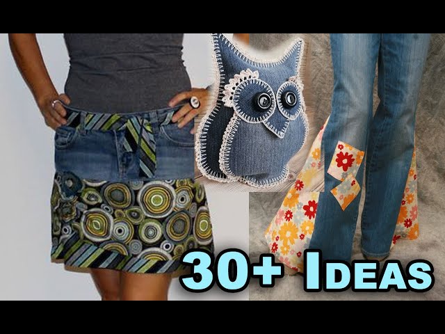 Ingenious Ways to Upcycle Old Jeans | Christmas Presents to Make