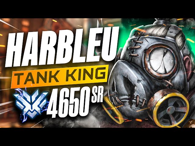 The 900IQ KING of TANKS "HARBLEU" - Best of Harbleu Overwatch