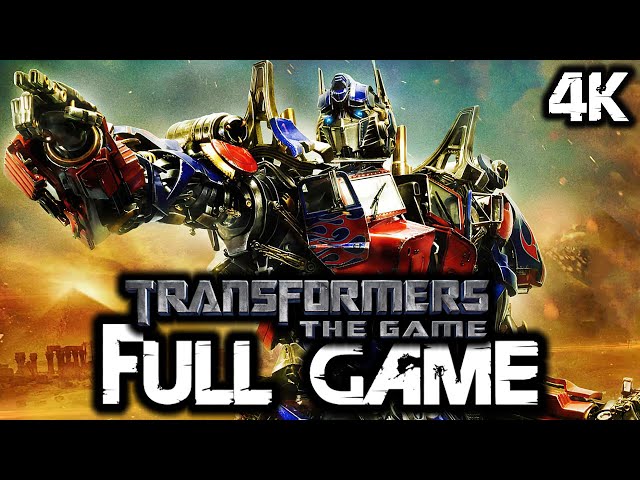 TRANSFORMERS THE GAME Gameplay Walkthrough FULL GAME (4K 60FPS ULTRA HD)