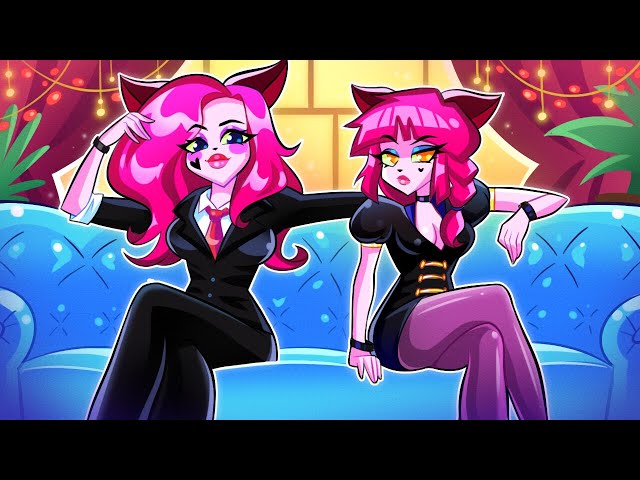 Pink Sisters In Black || Powerful Duo by Teen-Z Clip