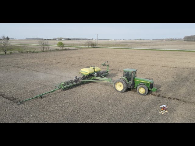 Planting the FIRST 2022 Soybeans