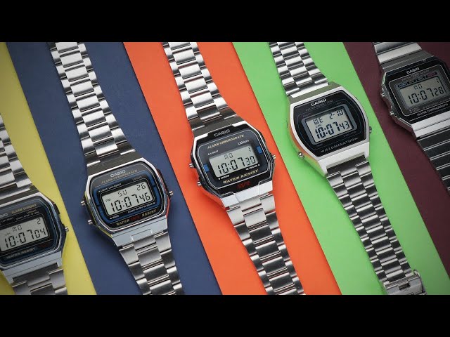 Which Silver Digital Casio Watch Is Best? - Ultimate Budget Roundup | Casio A158 vs A164 vs A168 etc