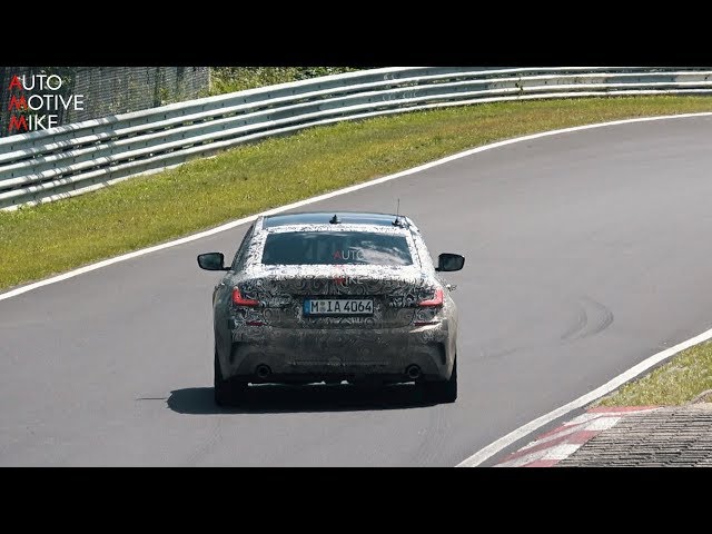 2019 BMW M340i (G20) SPIED TESTING AT THE NÜRBURGRING
