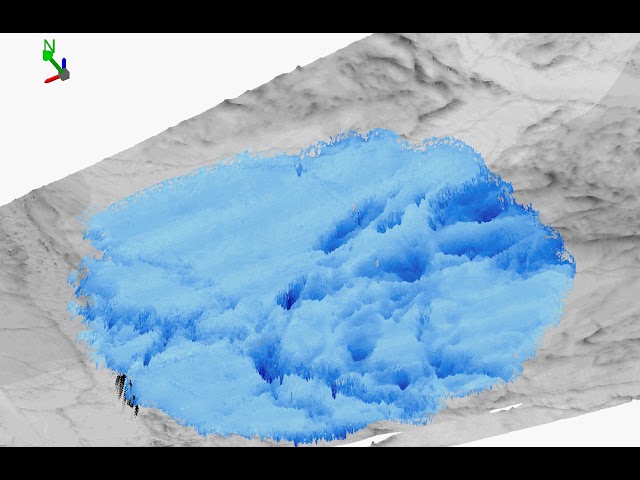 3D geometry of the MOSAiC ice floe
