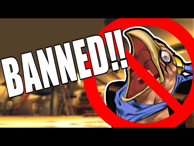 10 Fighting Game characters that had to be BANNED in tournament