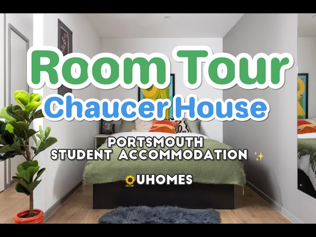 This £180 Portsmouth student accommodation is 10 min to University - Chaucer House [Room Tour]