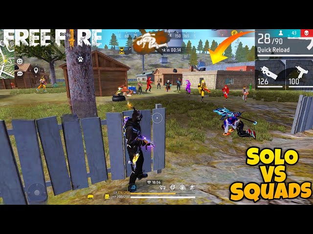 br rank push to heroic 🚀 solo vs squad full gameplay 🎮 || garena free fire max