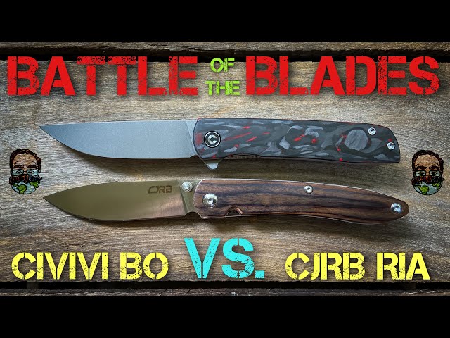 Battle of the Blades: CJRB Ria vs. Civivi Bo!! Two of the best small gentleman carries square off!!