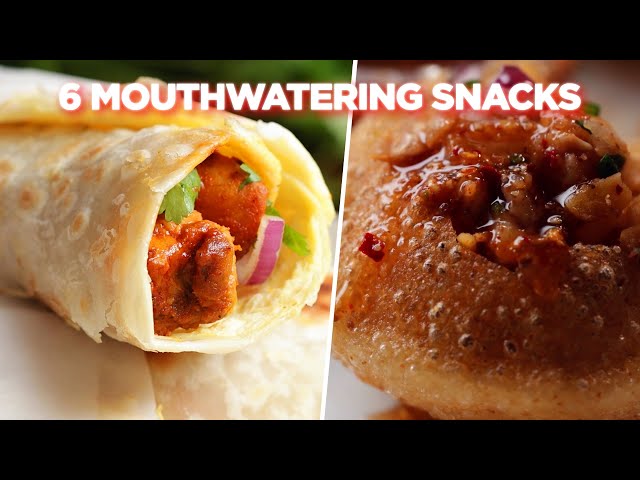 6 Mouthwatering Snacks Recipe