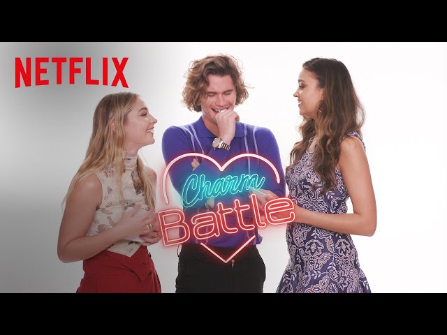 Flirting With Chase Stokes of Outer Banks | Charm Battle | Netflix