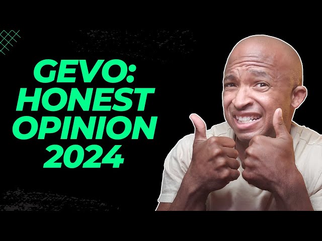Gevo Stock -- My updated opinion for 2024