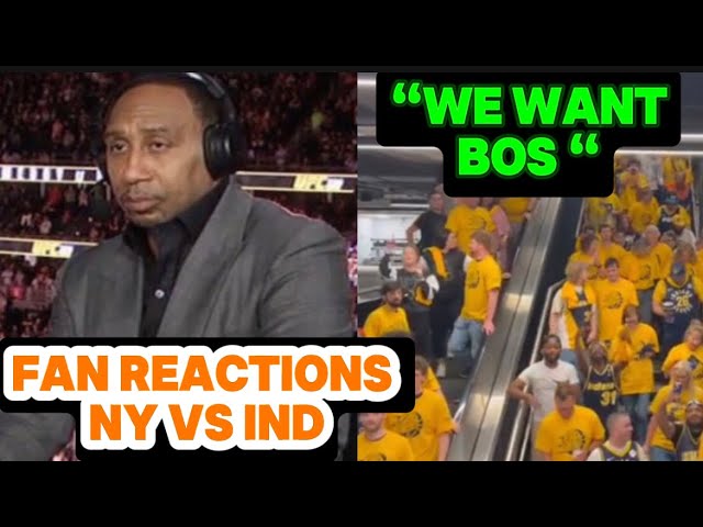 BEST FAN REACTIONS to the Knicks losing Game 7 to the Pacers