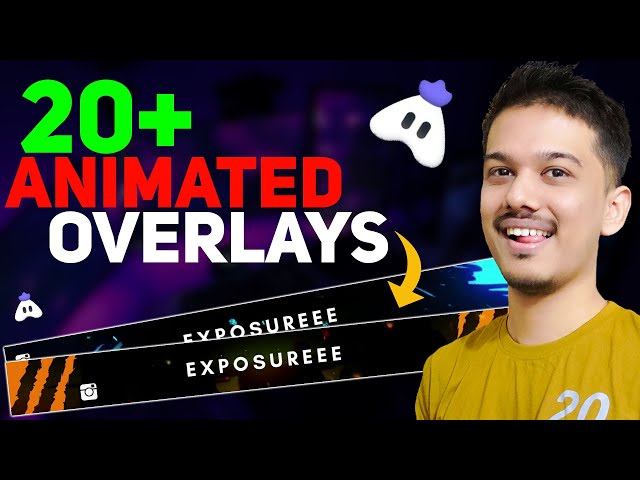 20+ Free Animated Overlay Templates For Turnip Live Stream
