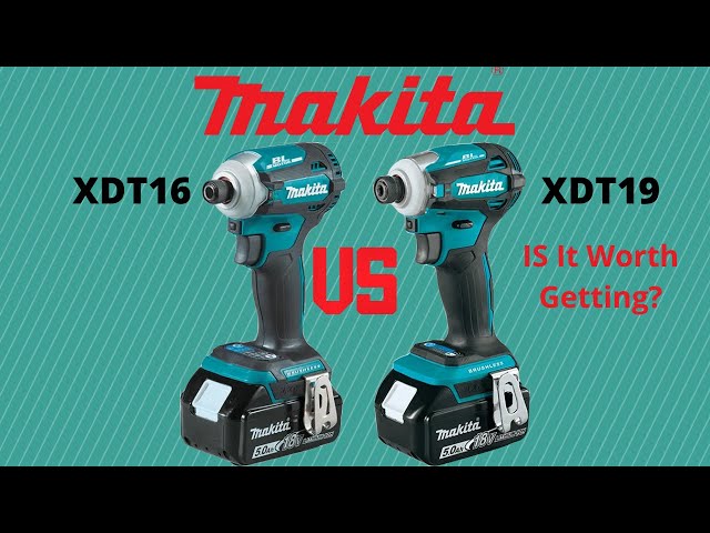 Comparing Makita’s *NEW* XDT19 to XDT16 Impact Drivers! Is It Worth Upgrading?