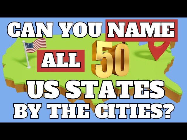 Guess The 50 US States Quiz