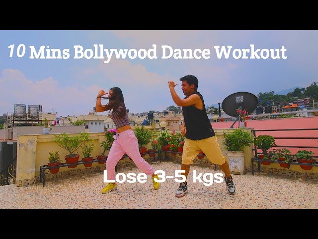 10 Mins Bollywood Dance Workout | Lose 3-5 kgs in 1 month |Y-Stand Dance School