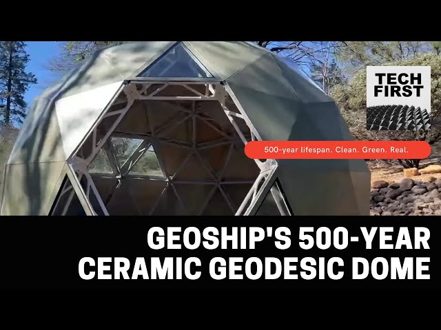 The 500-year-lifespan geodesic dome home is now real, actual, built