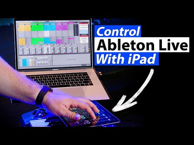 Control Ableton Live with TouchOSC on an iPad