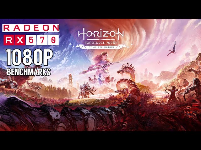 Horizon Forbidden West RX 570 | 1080p Gameplay Benchmark