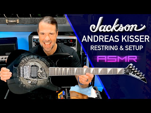 🎸Behind the scenes with the Andreas Kisser signature Jackson!