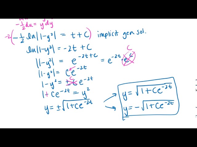 Another Separable Equation Example