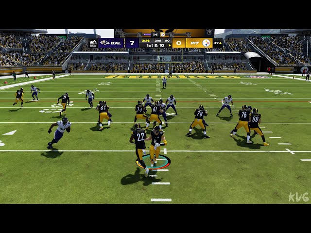 Madden NFL 24 - Baltimore Ravens vs Pittsburgh Steelers - Gameplay (PS5 UHD) [4K60FPS]