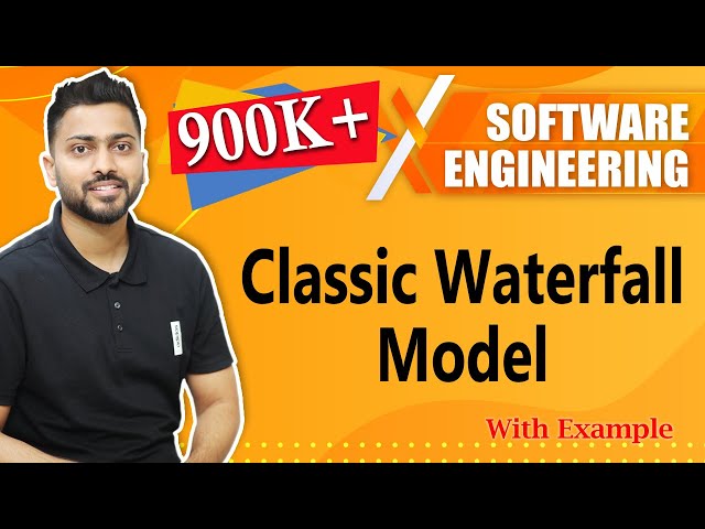 Classic Waterfall model in Software Engineering