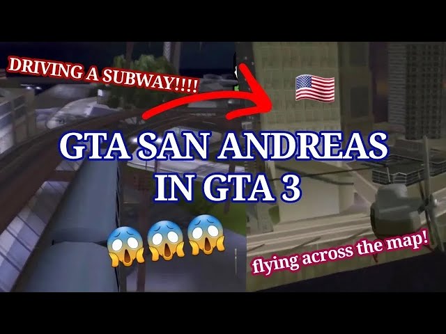 GTA USA MOD Stars & Stripes [New Version] Exploring Liberty City AND A SUBWAY!! [GTA USA] Part 2