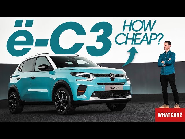 NEW Citroen e-C3 – FULL details on CHEAP new electric car! | What Car?
