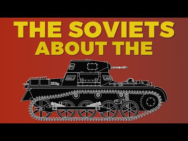 Soviet Impression about the Panzerkampfwagen I