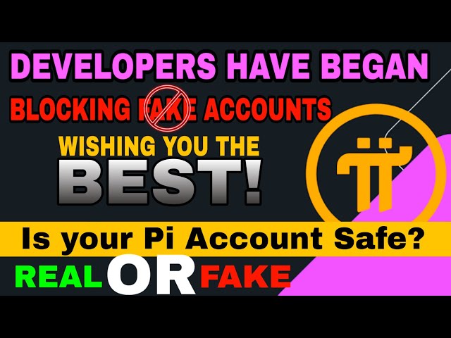 Pi network - Real account may also face fake account problems | Pi network clone app | Pi crypto hsc