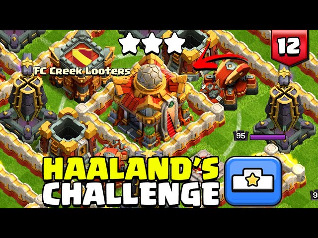 How to Easily 3 Star The Impossible Final Haaland Challenge in Clash of Clans | Coc New Event Attack