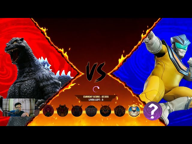 Monster Brawl bersama Godzilla dan Ultraman Tiga!! - Gigabash